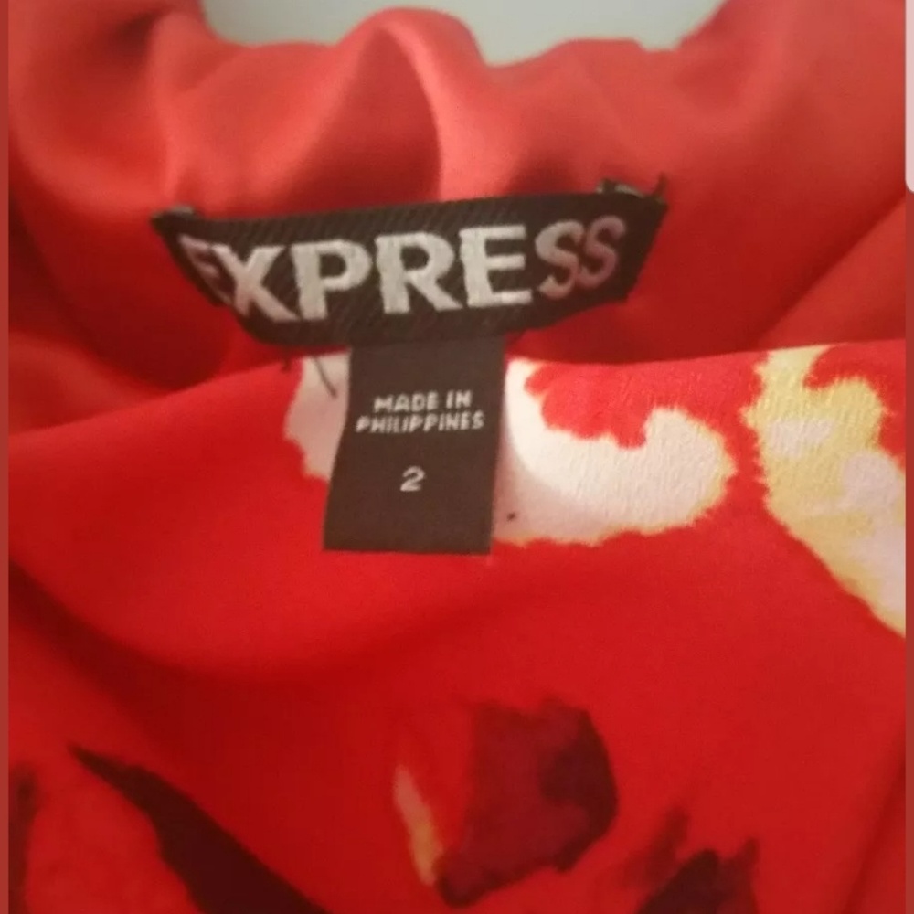 Size 2 Express Strapless Dress